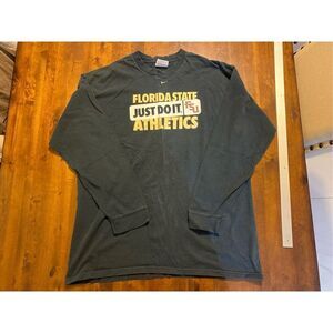 Vintage Florida State Seminoles Shirt Mens Extra Large Long Sleeve Nike FSU